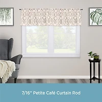 Kenney Fiona Cafe 7/16 Adjustable Curtain Rod