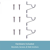 Kenney Fiona Cafe 7/16 Adjustable Curtain Rod