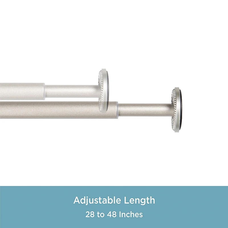 Kenney Sanford 1/2 IN Tension Curtain Rod