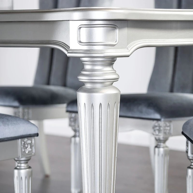 Furniture of America™ Melodi Parc Rectangular Wood-Top Dining Table