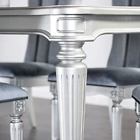 Furniture of America™ Melodi Parc Rectangular Wood-Top Dining Table
