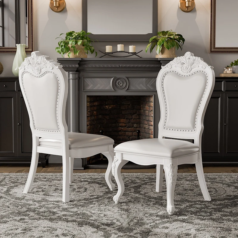 Furniture of America™ San Rose 2-pc. Upholstered Dining Chair
