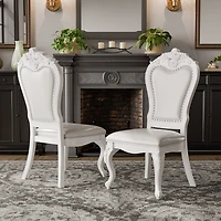 Furniture of America™ San Rose 2-pc. Upholstered Dining Chair