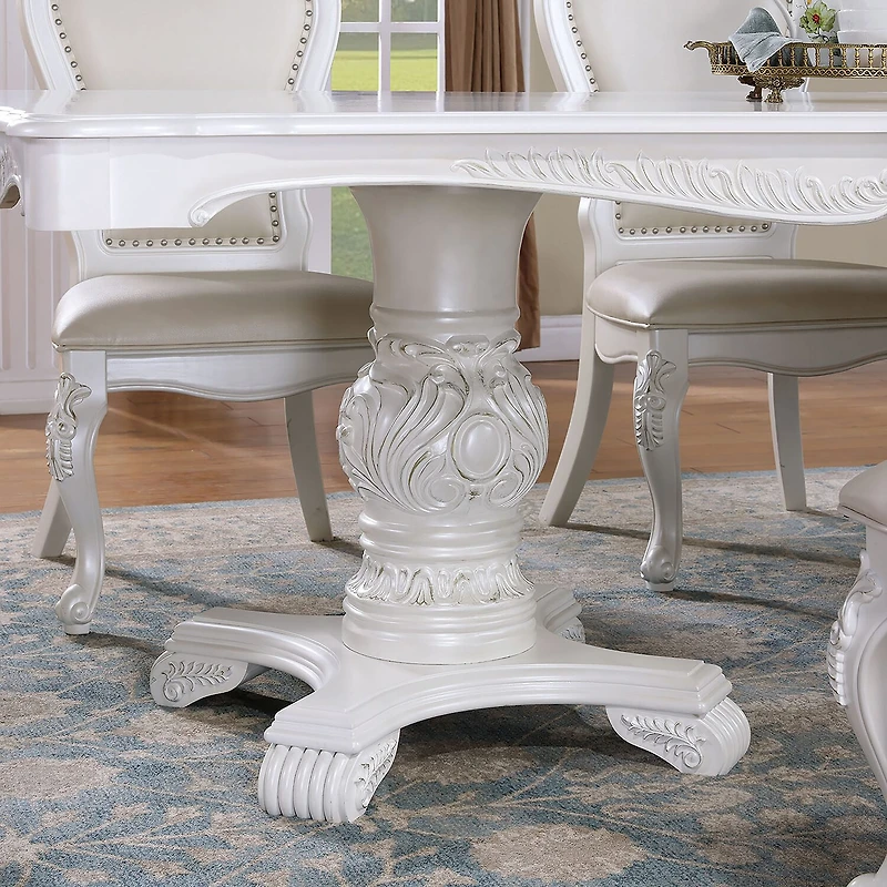 Furniture of America™ San Rose Rectangular Wood-Top Dining Table