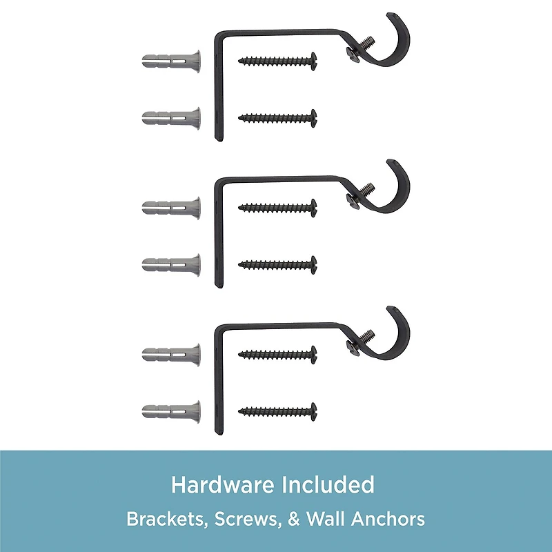 Kenney Beckett 5/8 Adjustable Curtain Rod