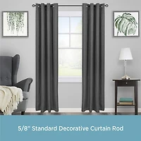 Kenney Jax 5/8 IN Adjustable Curtain Rod