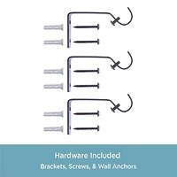 Kenney Jax 5/8 IN Adjustable Curtain Rod