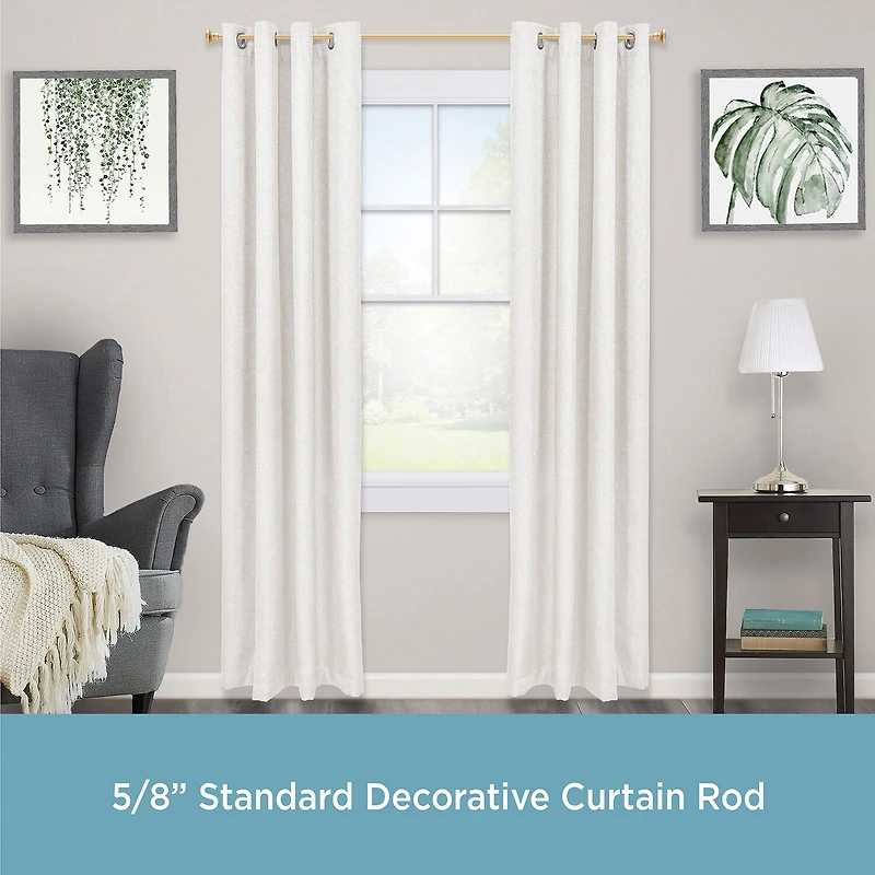 Kenney Augusta 5/8 IN Adjustable Curtain Rod