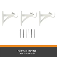 Kenney Belle 5/8 Adjustable Curtain Rod