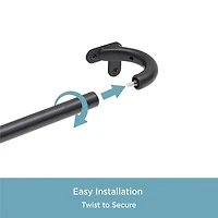 Kenney Wrap 3/4 Adjustable Curtain Rod