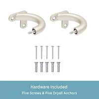 Kenney Wrap 3/4 IN Adjustable Curtain Rod