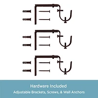 Kenney Cate 1 IN Adjustable Curtain Rod