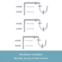 Kenney Khalessi 1 IN Adjustable Curtain Rod