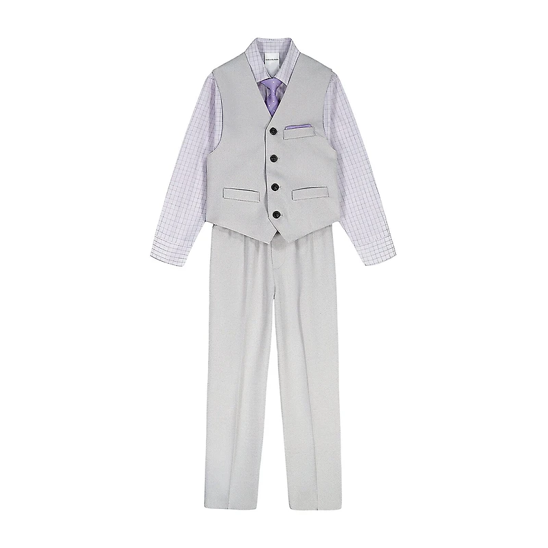 Van Heusen Little & Big Kid Boys 4-pc. Suit Set