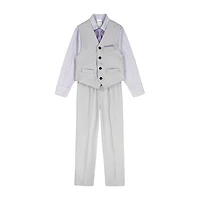 Van Heusen Little & Big Kid Boys 4-pc. Suit Set