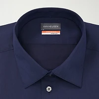 Van Heusen Big & Tall Mens Stain Shield Wrinkle Free Stretch Dress Shirt