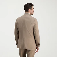 Haggar Smart Wash Mens Classic Fit Plaid Suit Jacket