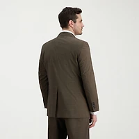 Haggar JMH Mens Classic Fit Plaid Suit Jacket