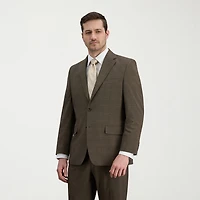 Haggar JMH Mens Classic Fit Plaid Suit Jacket