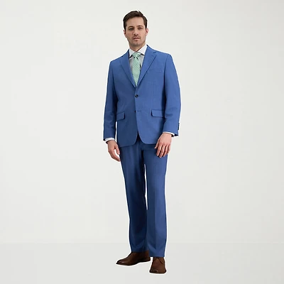Haggar JMH Premium Stretch Mens Classic Fit Flat Front Suit Pant