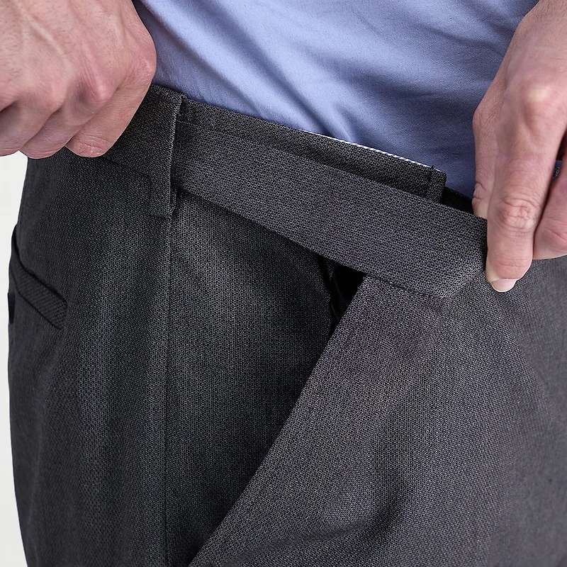Haggar Mens Regular Fit Dress Flat Front Pant