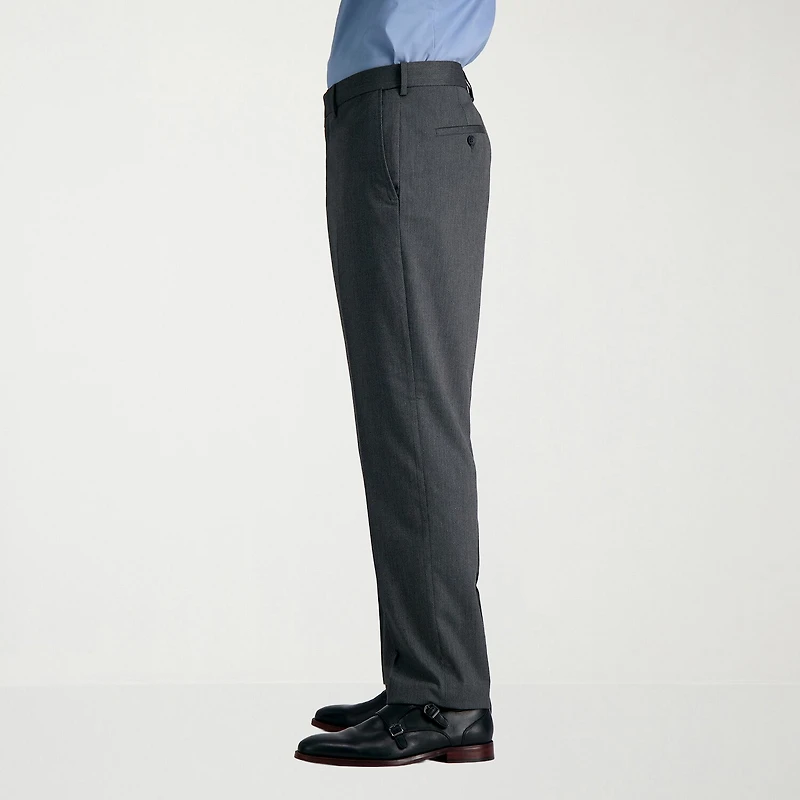 Haggar Mens Regular Fit Dress Flat Front Pant