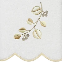 Linum Home Textiles Wild Branch Scallop -pc. Quick Dry Bath Towel Set