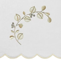 Linum Home Textiles Wild Branch Scallop -pc. Quick Dry Bath Towel Set