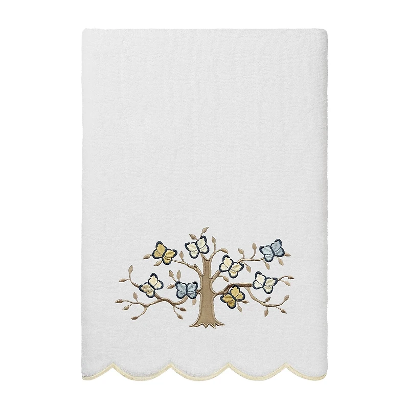 Linum Home Textiles Teresa Scallop -pc. Quick Dry Bath Towel Set