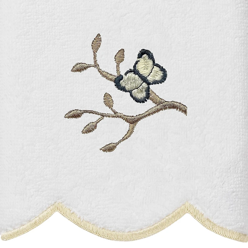 Linum Home Textiles Teresa Scallop -pc. Quick Dry Bath Towel Set
