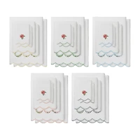 Linum Home Textiles Maui Scallop 6-pc. Quick Dry Bath Towel Set