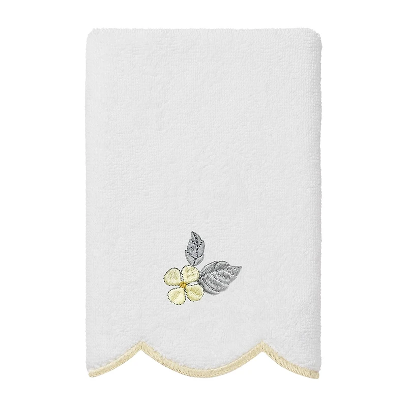 Linum Home Textiles Hydea Scallop -pc. Quick Dry Bath Towel Set