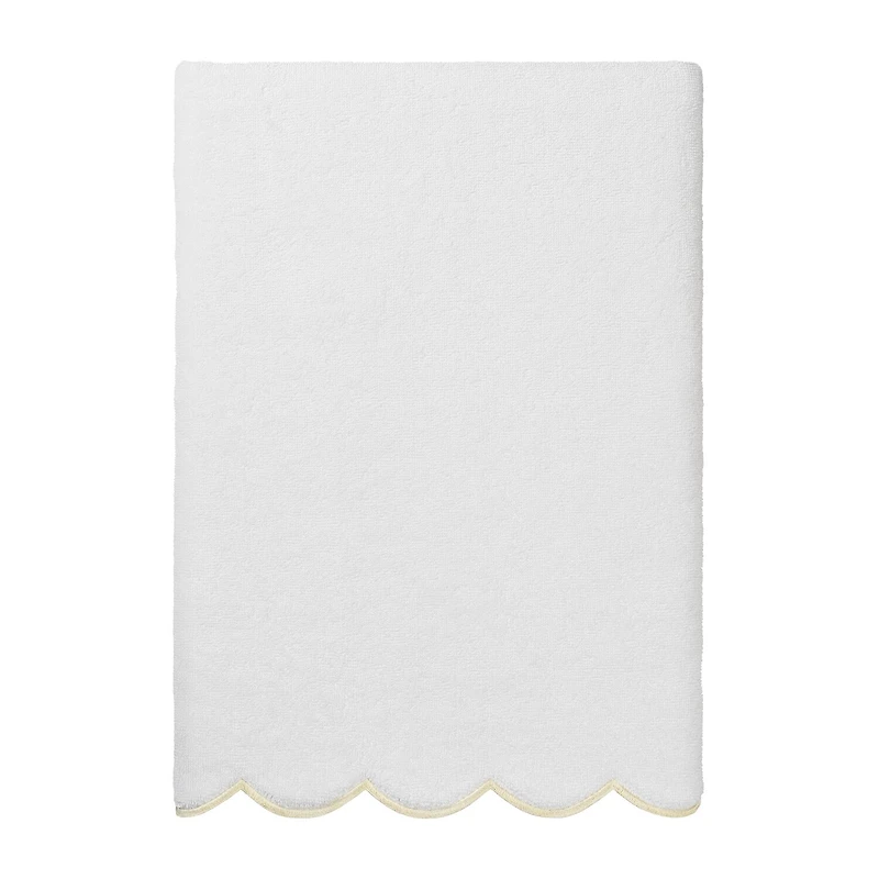 Linum Home Textiles Adornia Scallop Quick Dry Bath Towel Set