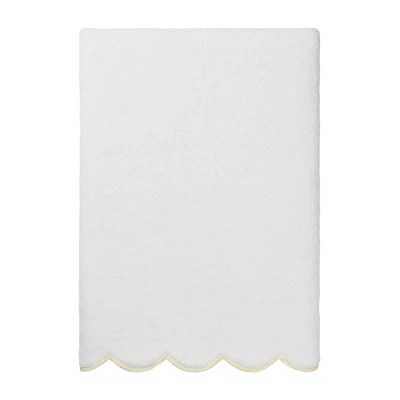 Linum Home Textiles Adornia Scallop Quick Dry Bath Towel Set