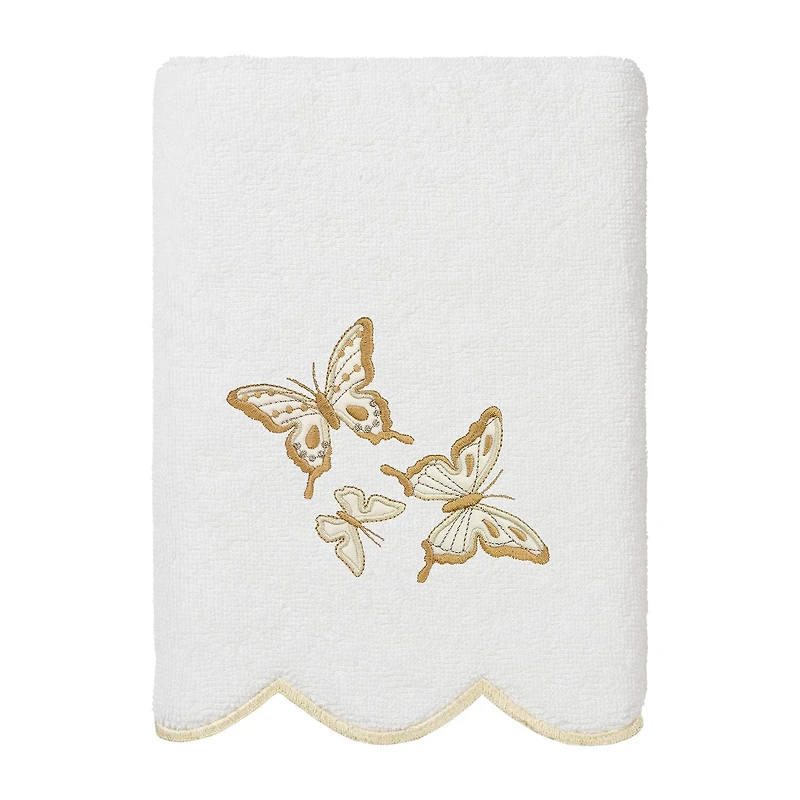 Linum Home Textiles Britney Scallop 3-pc. Quick Dry Bath Towel Set