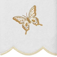 Linum Home Textiles Britney Scallop 3-pc. Quick Dry Bath Towel Set