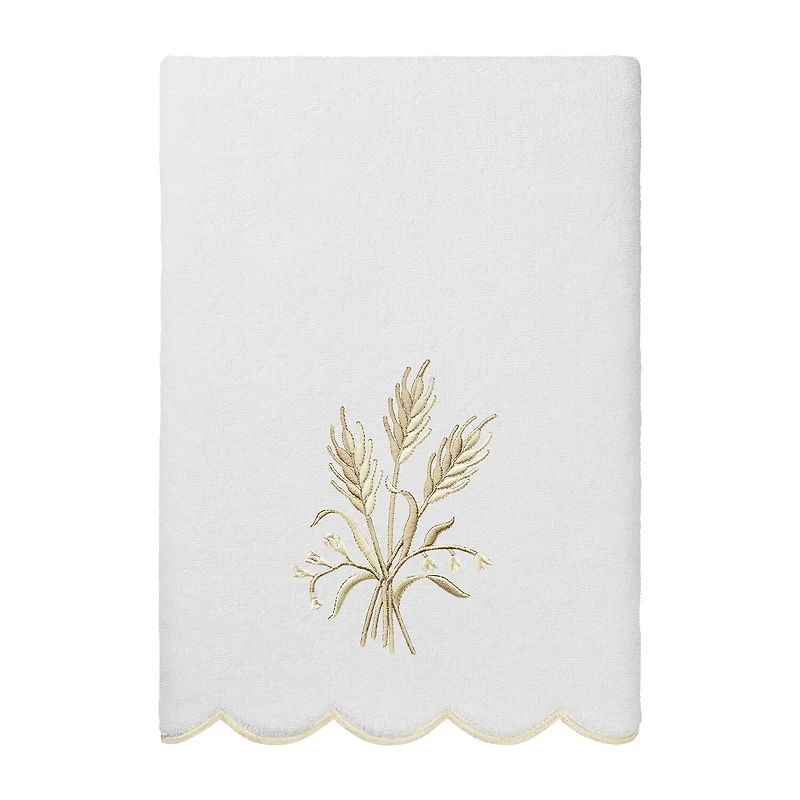 Linum Home Textiles Whitney Scallop 6-pc. Quick Dry Bath Towel Set