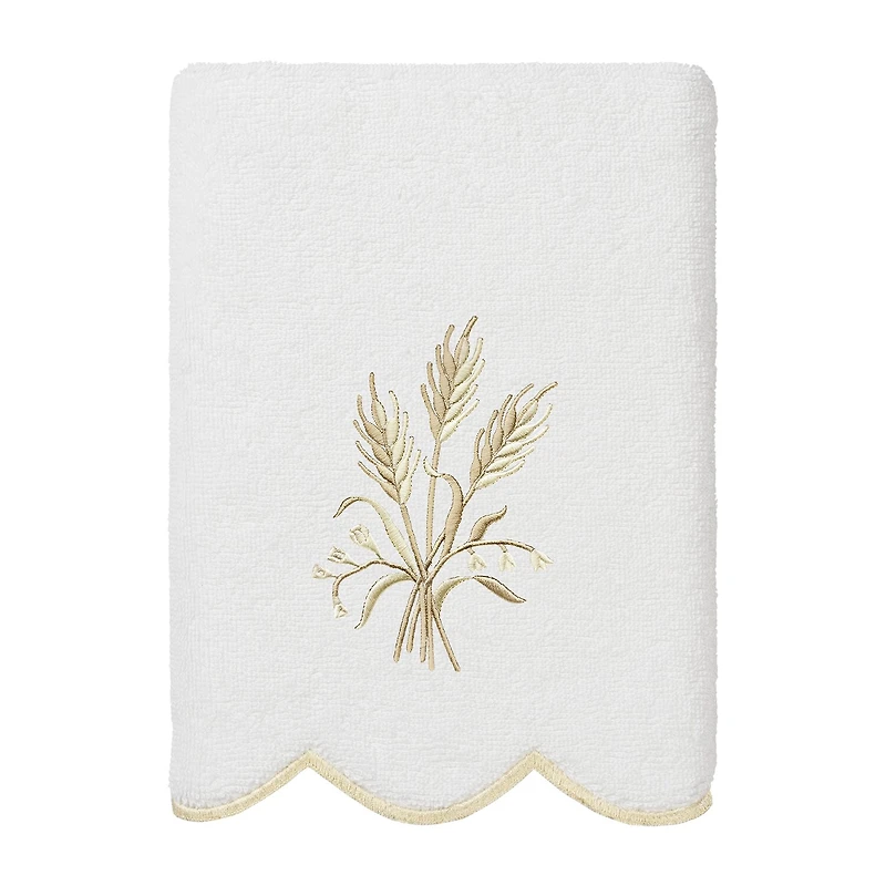 Linum Home Textiles Whitney Scallop 6-pc. Quick Dry Bath Towel Set