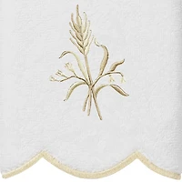 Linum Home Textiles Whitney Scallop 6-pc. Quick Dry Bath Towel Set