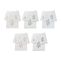 Linum Home Textiles Whitney Scallop 3-pc. Quick Dry Bath Towel Set
