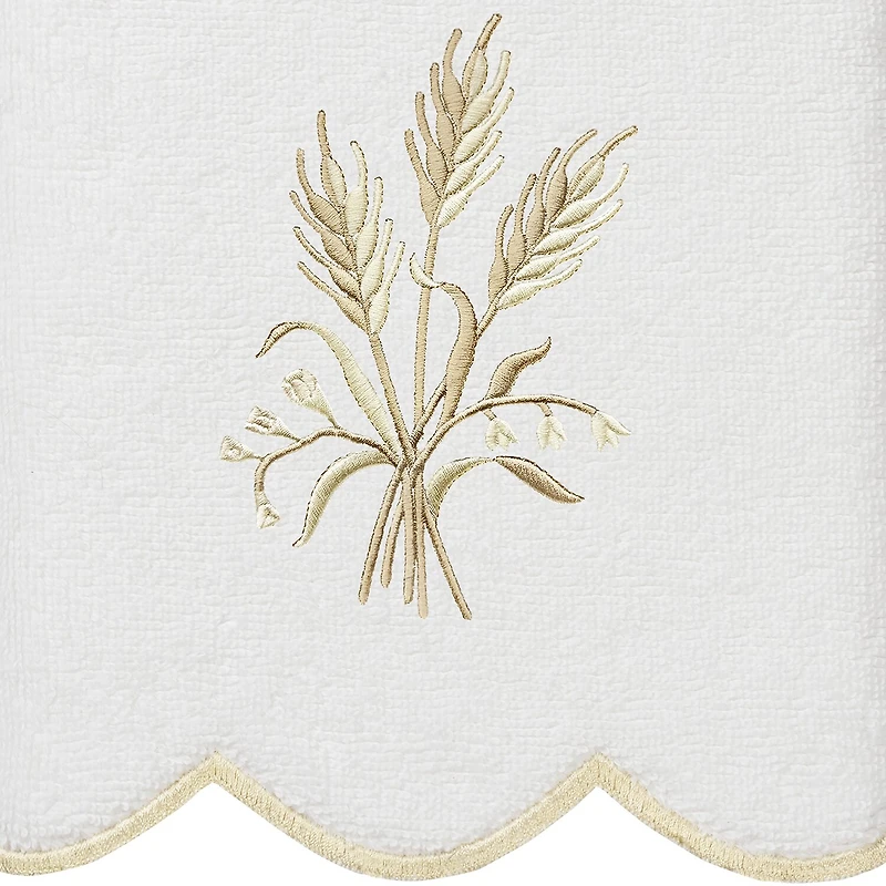 Linum Home Textiles Whitney Scallop 3-pc. Quick Dry Bath Towel Set
