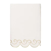 Linum Home Textiles Simplicity Scallop 3-pc. Quick Dry Bath Towel Set