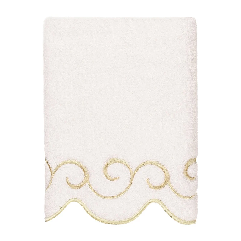 Linum Home Textiles Simplicity Scallop 3-pc. Quick Dry Bath Towel Set