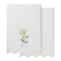 Linum Home Textiles Hydea Scallop -pc. Quick Dry Bath Towel Set