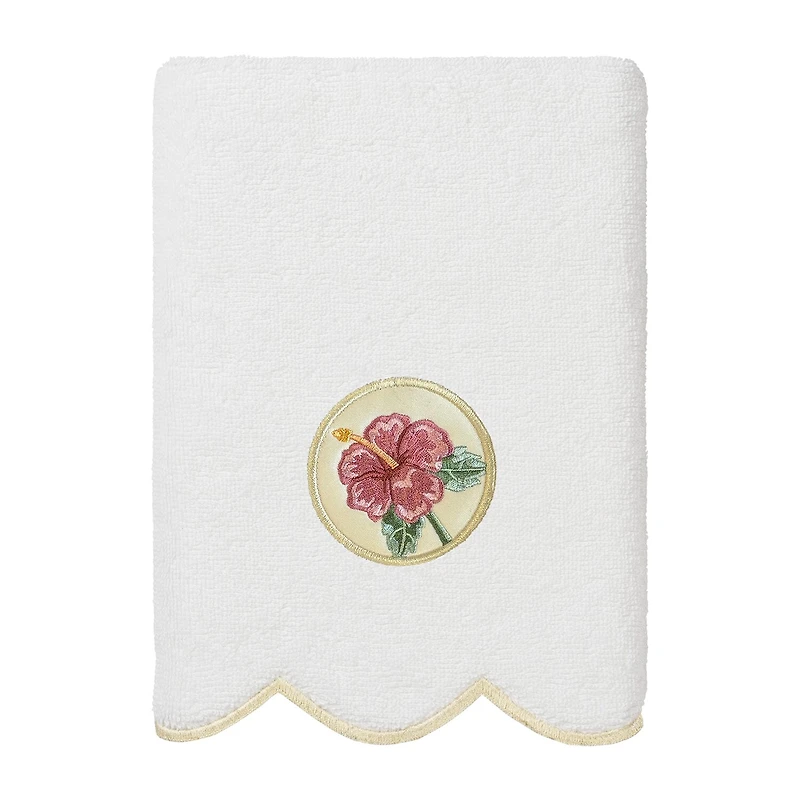 Linum Home Textiles Maui Scallop 3-pc. Quick Dry Bath Towel Set