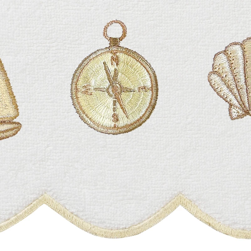 Linum Home Textiles Sea Joy Scallop -pc. Quick Dry Bath Towel Set