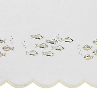 Linum Home Textiles Fish School Scallop 6-pc. Quick Dry Bath Towel Set