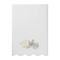 Linum Home Textiles Fern Toss Scallop -pc. Quick Dry Bath Towel Set