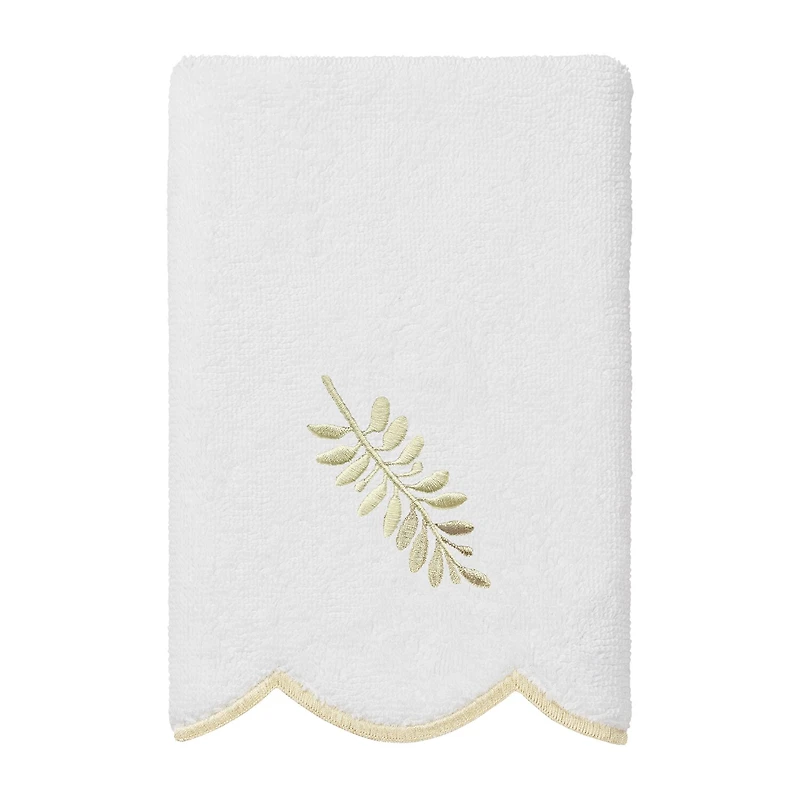 Linum Home Textiles Fern Toss Scallop -pc. Quick Dry Bath Towel Set
