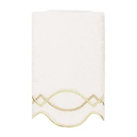 Linum Home Textiles Diamond Chain Scallop 3-pc. Quick Dry Bath Towel Set